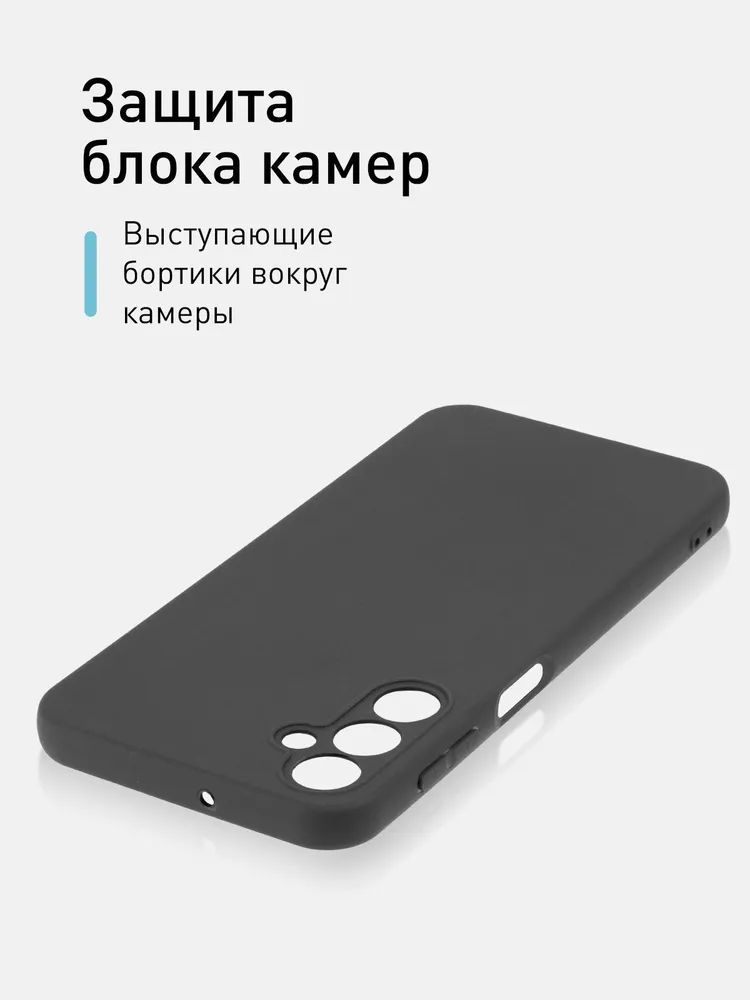 картинка Чехол-накладка ROSCO для Samsung Galaxy A24, черный от магазина КомпьютерЦентр