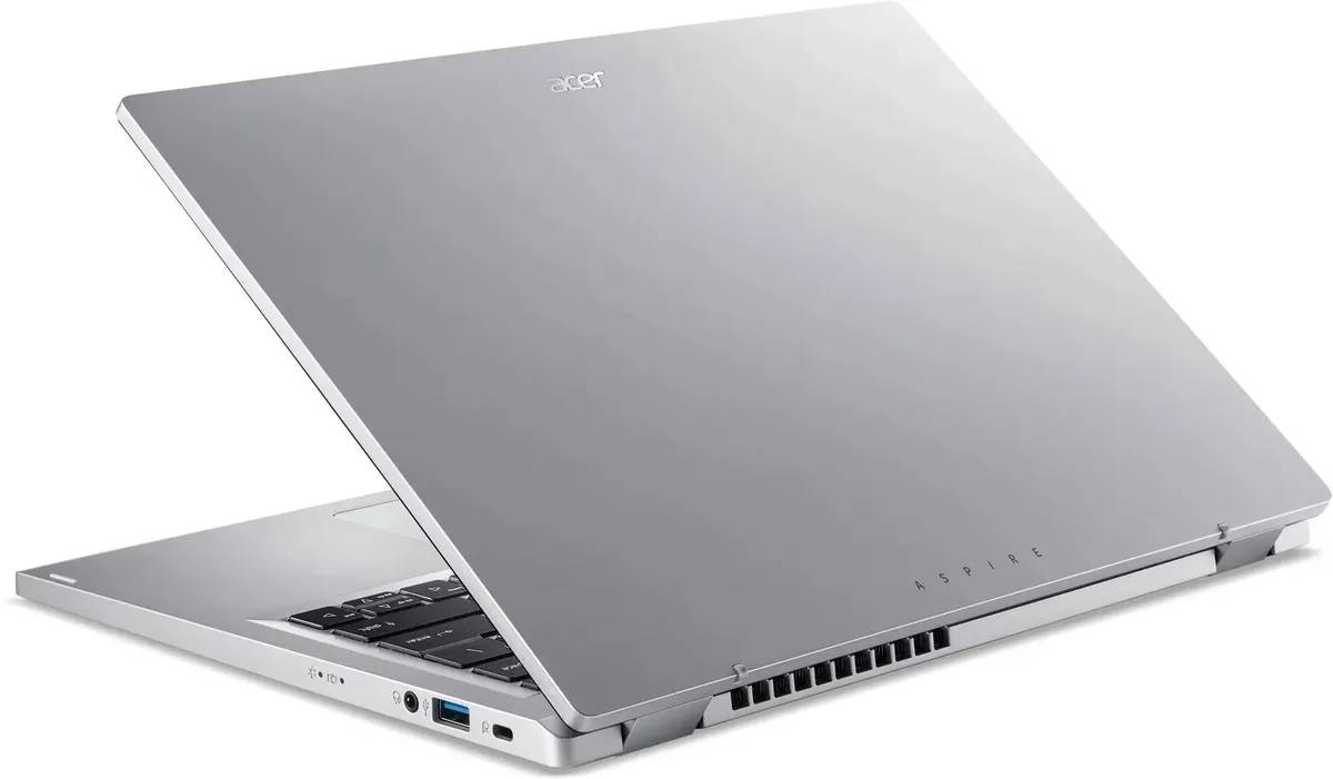 картинка Ноутбук Acer Aspire 3 A314-42P-R7LU 14'' (1920х1200) IPS/  AMD Ryzen7 5700U (8/ 16)/  8Gb/  512Gb SSD/  AMD Radeon /  WiFi AX/  BT/  50Wh/  1.48kg/  Silver (NX.KSFCD.006) от магазина КомпьютерЦентр