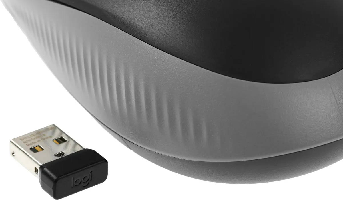 картинка Мышка Logitech M191 серый / черный (910-005922) от магазина КомпьютерЦентр