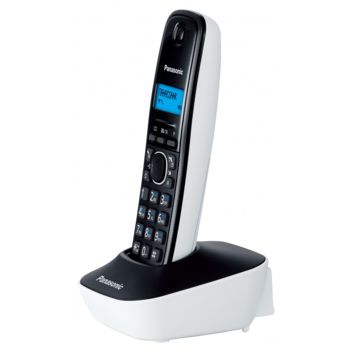 картинка Телефон Panasonic KX-TG1611UA Black-White (KX-TG1611UAW) от магазина КомпьютерЦентр