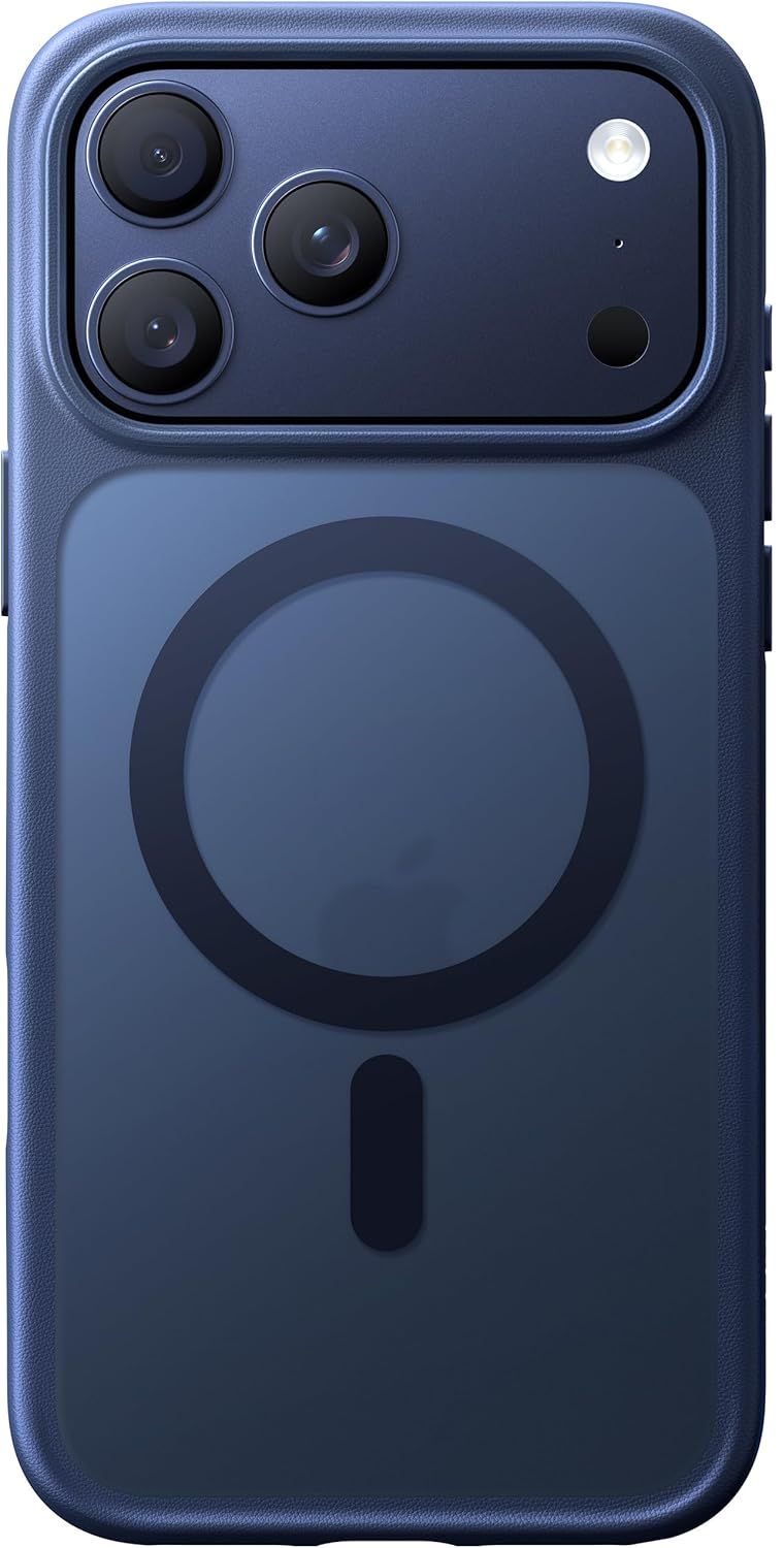 картинка Чехол ROCK Guard Matte Touch Magnetic (Metal Lens Frame) iPhone 18 Pro Max/  17 Pro Max Blue от магазина КомпьютерЦентр