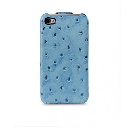картинка Чехол Melkco Leather Case Jacka Ostrich Blue for iPhone 4/4S (APIP4SLCJT1BEOH) от магазина КомпьютерЦентр