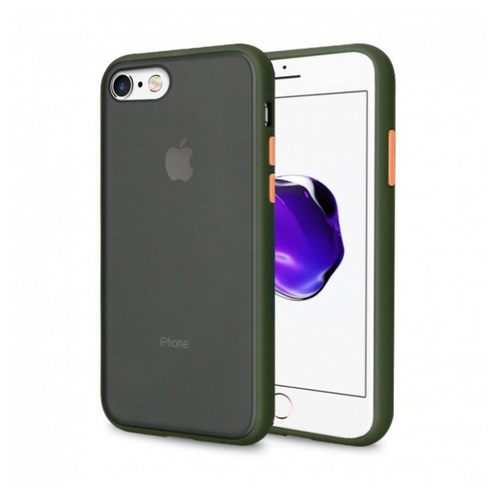 картинка Чехол Jingle Matt Case for iPhone 6 Plus/ 7 Plus/ 8 Plus Black/ Red от магазина КомпьютерЦентр
