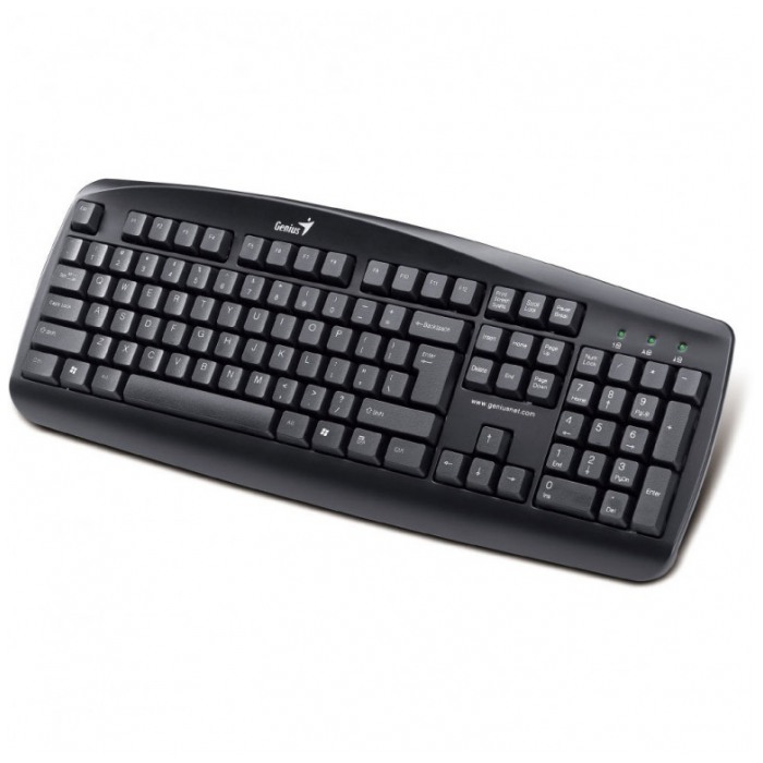 картинка Клавиатура Genius KB-110X Black USB (31300711108) от магазина КомпьютерЦентр