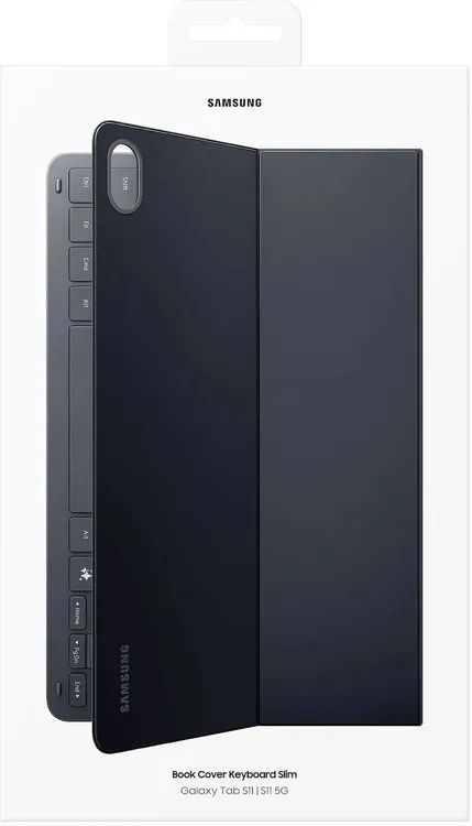 картинка Чехол-клавиатура Book Cover Keyboard Slim Galaxy Tab S11, черный (EF-DX730UBEGRU) от магазина КомпьютерЦентр