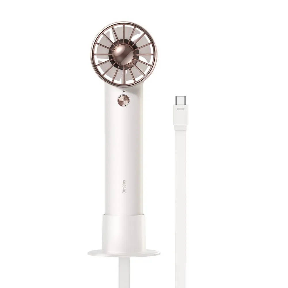 картинка Портативный Вентилятор-Power Bank Baseus Flyer Turbine Fan(4000mAh) iP White от магазина КомпьютерЦентр