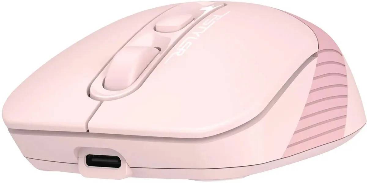 картинка Мышка A4Tech Fstyler FB10CS Pink беспроводная (FB10CS USB BABY PINK) от магазина КомпьютерЦентр