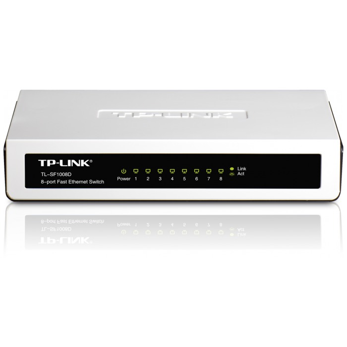 картинка Свитч TP-Link 8-port TL-SF1008D (TL-SF1008D) от магазина КомпьютерЦентр