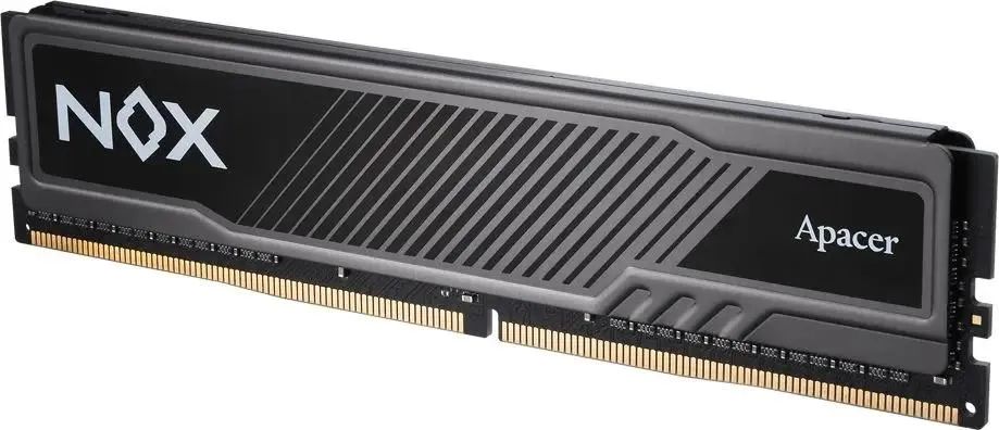 картинка DIMM DDR4 32Gb (2x16Gb) 3200MHz PC4-25600 Apacer NOX (AH4U32G32C28YMBAA-2) от магазина КомпьютерЦентр