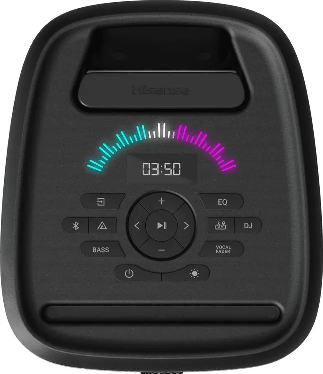 картинка Минисистема Hisense Party Thunder черный 620W Bluetooth от магазина КомпьютерЦентр