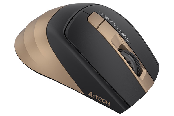 картинка Мышка A4tech Fstyler FG35; Wireless Bronze/ Black от магазина КомпьютерЦентр