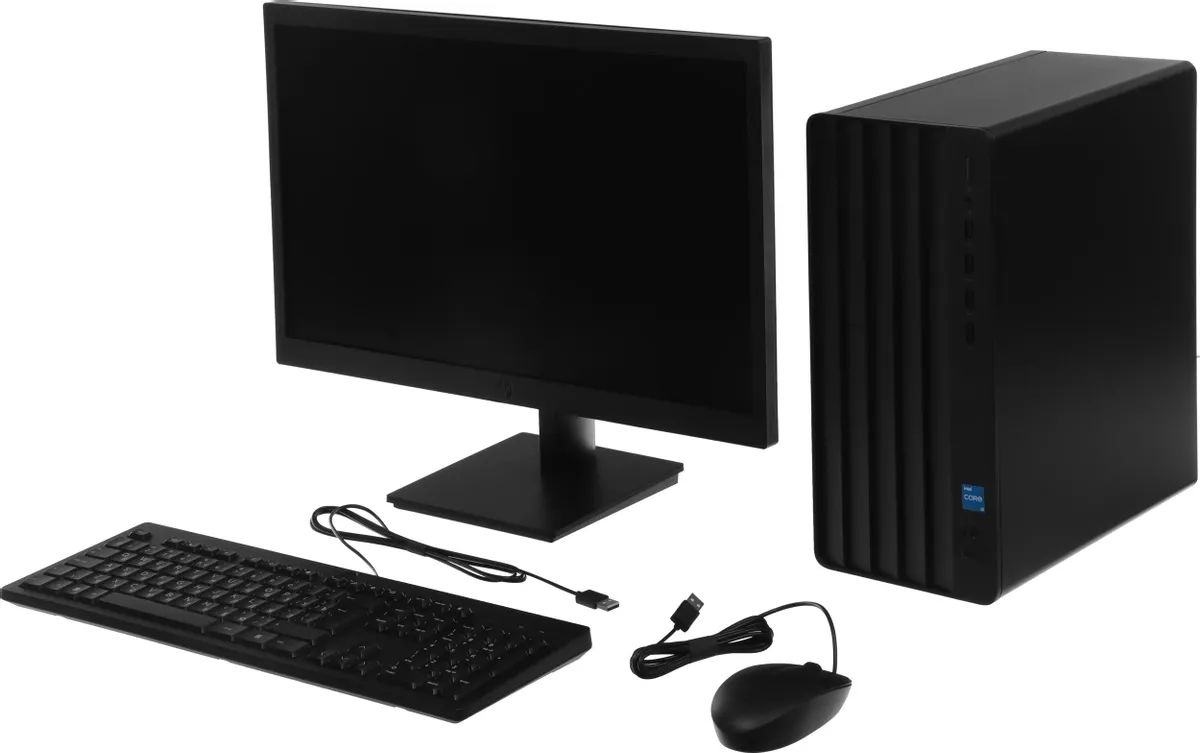 картинка ПК HP 290 G9 MT (9M937AT/ 16GB) i3 12100/  16Gb/  SSD 512Gb/  UHDG 730/  DOS/  kb/ m/ kb/  черный/  монитор в комплекте P22v от магазина КомпьютерЦентр