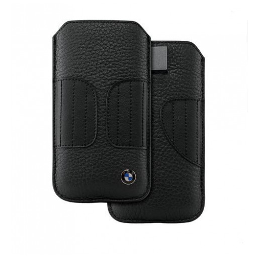 картинка Чехол CG Mobile BMW Leather Sleeve Case Kidney Shape Black for iPhone 5 (BMPOP5LK) от магазина КомпьютерЦентр