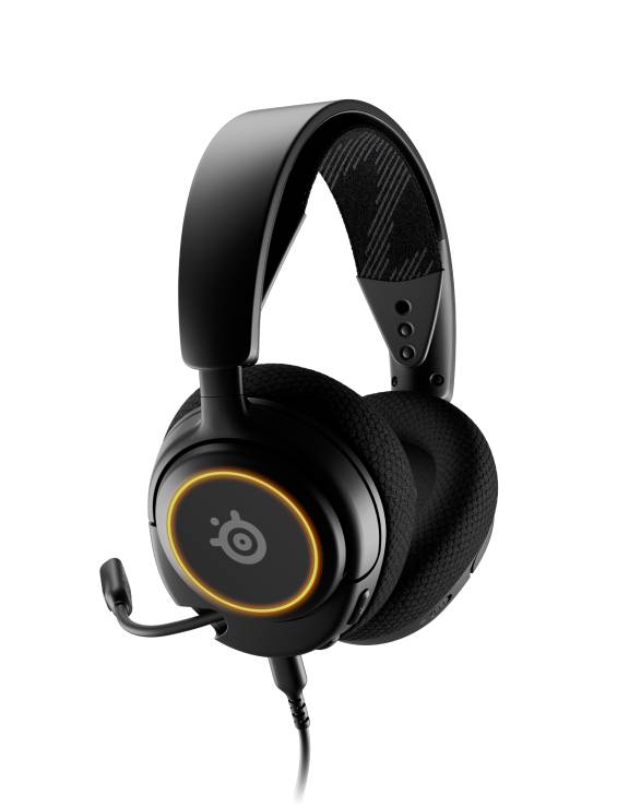 картинка Игровая гарнитура SteelSeries Arctis Nova 3, 7.1, черный (61631) от магазина КомпьютерЦентр