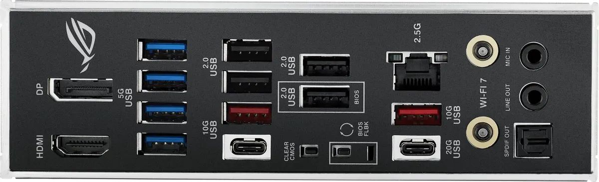 картинка Материнская плата ASUS ROG STRIX B850-F GAMING WIFI, AM5, ATX от магазина КомпьютерЦентр