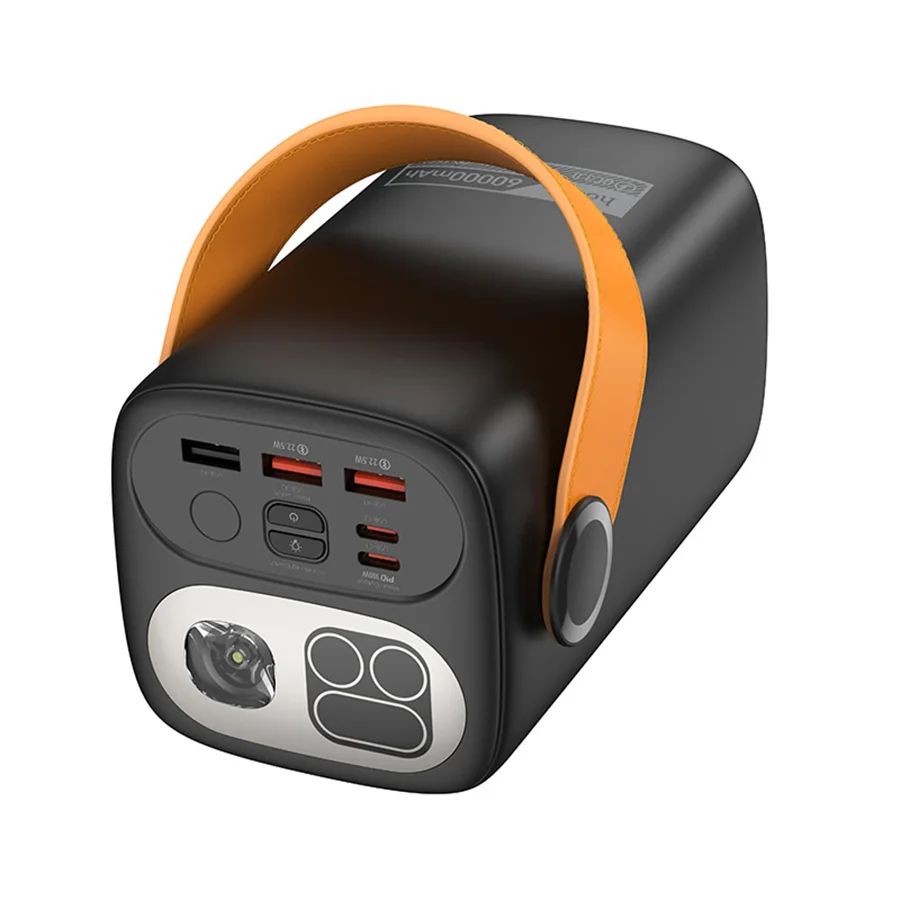 картинка Внешний аккумулятор Hoco DB160 Astrum PD100W fully compatible power bank (60000mAh) black от магазина КомпьютерЦентр