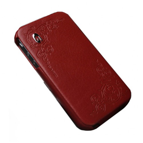 картинка Чехол SGP Leather Case Gariz Edition Series Floral Red for iPhone 4/ 4S (PL-IP4RF1) (SGP07132) от магазина КомпьютерЦентр