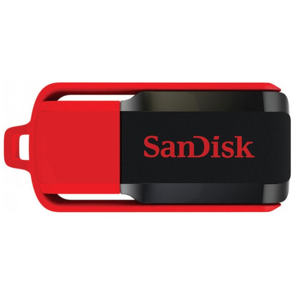 картинка Флешка USB SanDisk 32Gb Cruzer Switch Red/Black (SDCZ52-032G-B35) от магазина КомпьютерЦентр
