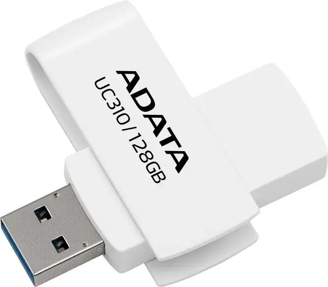 картинка USB3.2 накопитель 128Gb A-Data UC310 White (UC310-128G-RWH) от магазина КомпьютерЦентр