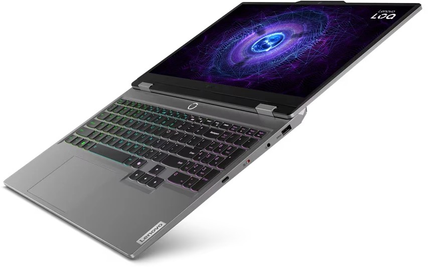 картинка Ноутбук Lenovo LOQ 15IAX9 15.6'' (1920х1080) IPS 300cd/ m2/  Intel i5-12450HX (8/ 12)/  16Gb DDR5/  512Gb SSD/  RTX 4060 8Gb/  BT v5.2/  Wi-Fi AX/  60Wh/  2.4kg (83GS00ENRK) от магазина КомпьютерЦентр