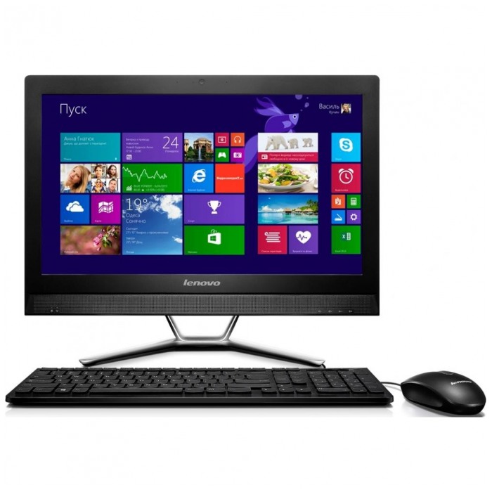 картинка Моноблок Lenovo All-in-one IdeaCentre C460 Black (57-322627) от магазина КомпьютерЦентр