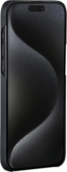 картинка Чехол PITAKA MagEZ Case 5 для iPhone 15 Pro MAX 6.7'', принт разрыв линии (Break The Line) от магазина КомпьютерЦентр