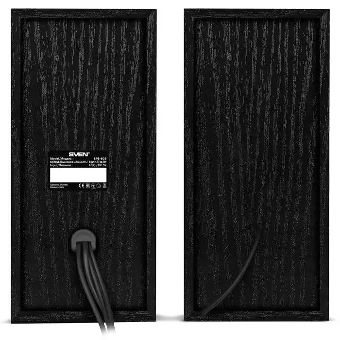 картинка Акустика Sven SPS-603 черный (SV-015183) от магазина КомпьютерЦентр