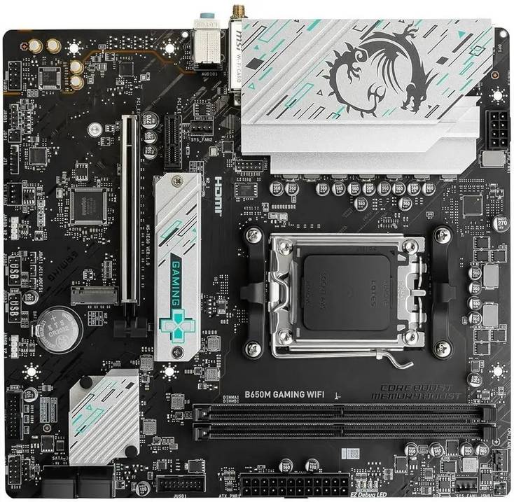 картинка Материнская плата MSI B650M GAMING WIFI; Micro-ATX от магазина КомпьютерЦентр