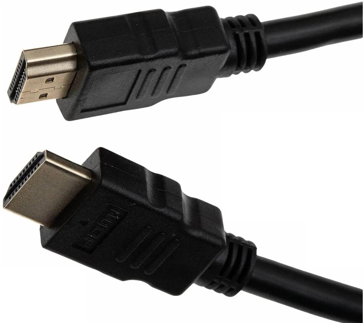 картинка Кабель HDMI (m)/ HDMI (m) Cactus 5м. (CS-HDMI.1.4-5) позолоч.конт. черный от магазина КомпьютерЦентр