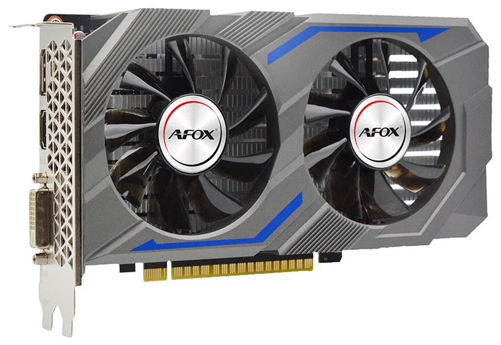 картинка Видеокарта 4Gb DDR6 GeForce GTX1650 AFOX Dual FAN Retail (AF1650-4096D6H1-V4) от магазина КомпьютерЦентр