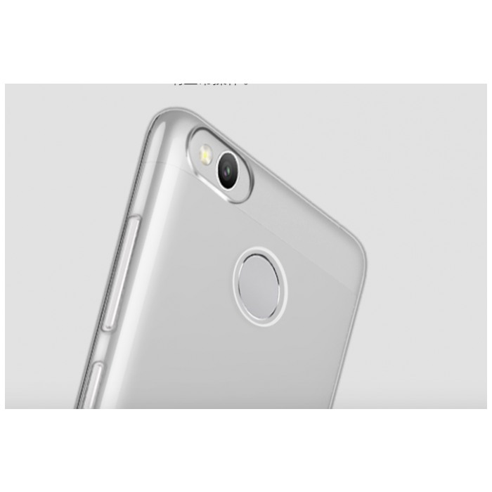 картинка Чехол Pzoz для Xiaomi Redmi 3 Pro Прозрачный от магазина КомпьютерЦентр