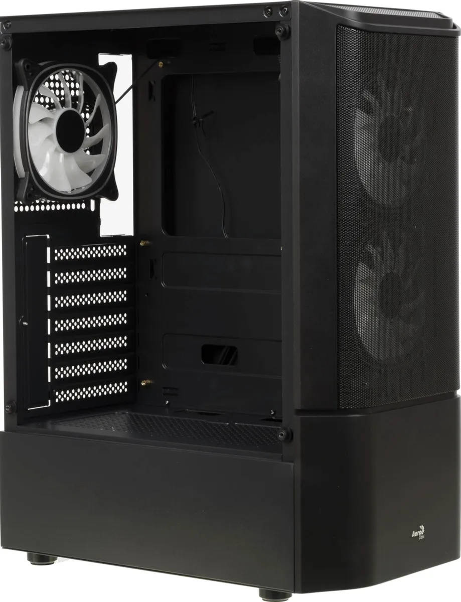 картинка Корпус Aerocool Quantum Mesh-G-BK-v2 черный без БП ATX, ACCM-PV31033.11 от магазина КомпьютерЦентр