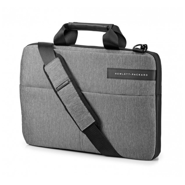 картинка Сумка HP Signature Slim Topload 15.6'' Black/ Gray (L6V68AA) от магазина КомпьютерЦентр