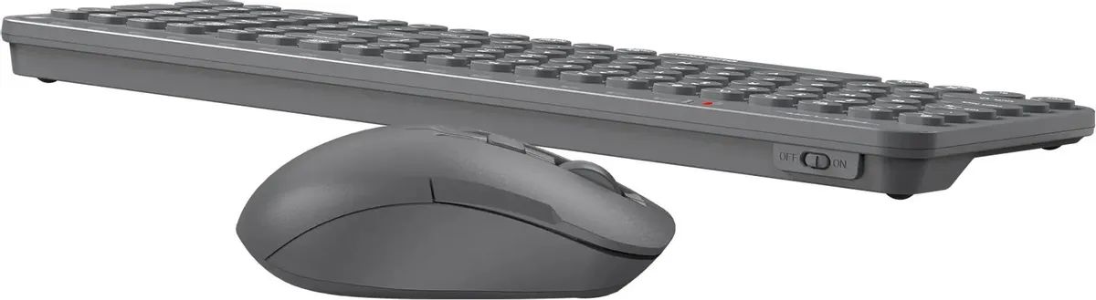 картинка Комплект A4tech Fstyler FG3300 Air2; Wireless Multimedia Gray 2000dpi (FG3300 Air2 Grey) от магазина КомпьютерЦентр