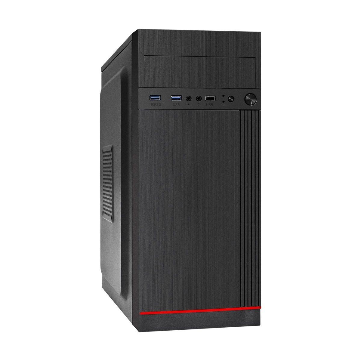 картинка Корпус Miditower ExeGate AA-442U2, без БП, Black (EX290174RUS) от магазина КомпьютерЦентр