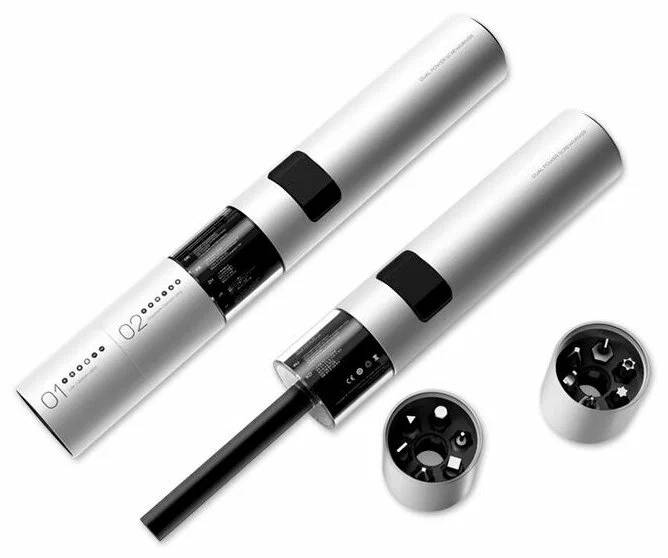 картинка Электрическая отвертка Xiaomi Wowstick SD 36 in 1 Screwdriver Set Silver от магазина КомпьютерЦентр