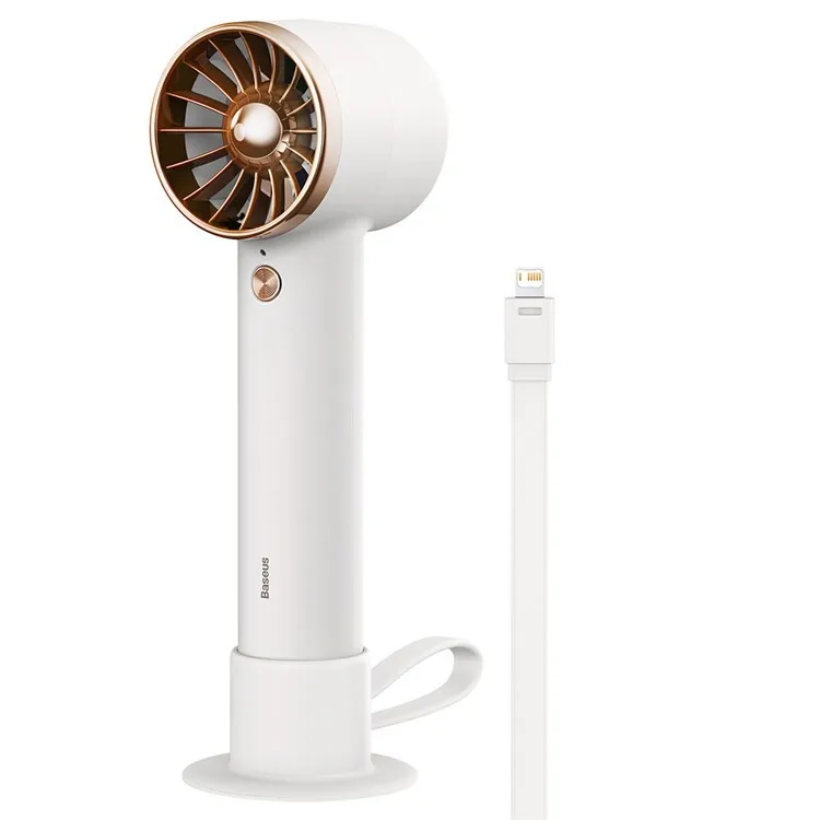картинка Портативный Вентилятор-Power Bank Baseus Flyer Turbine Fan(4000mAh) iP White от магазина КомпьютерЦентр