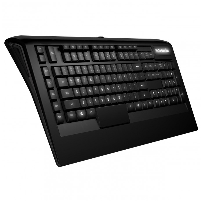 картинка Клавиатура SteelSeries Apex Raw Multimedia Gamer Black USB (64133) от магазина КомпьютерЦентр