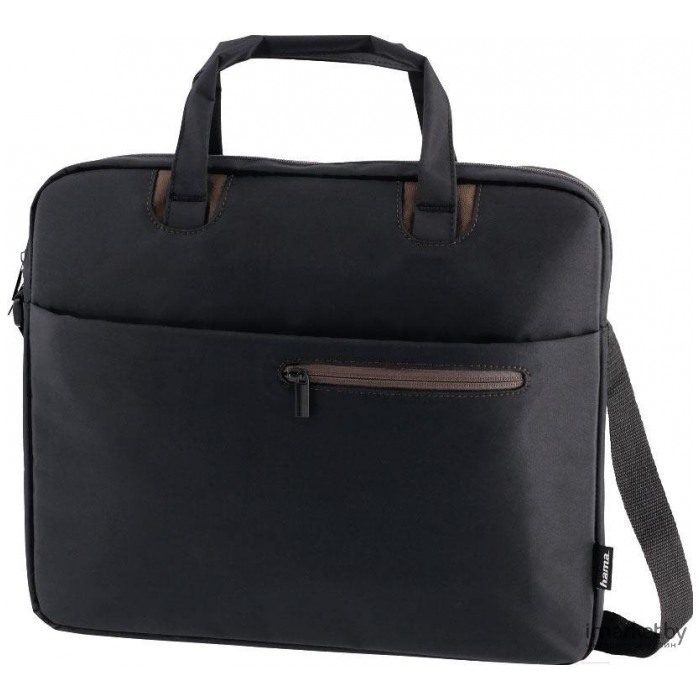 картинка Сумка HAMA Sydney 15.6'' Black/ Brown (101933) от магазина КомпьютерЦентр