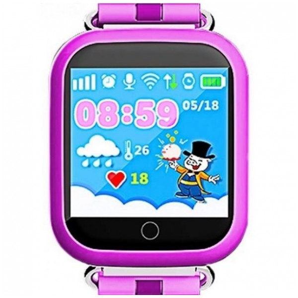 картинка Часы Smart Baby Q100s Pink от магазина КомпьютерЦентр