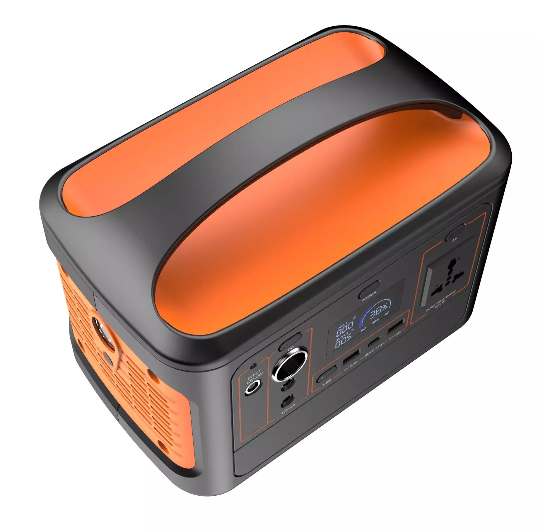 картинка Портативная зарядная станция GREENOE Portable Power Station 568 Wh 25000 mAh EU от магазина КомпьютерЦентр