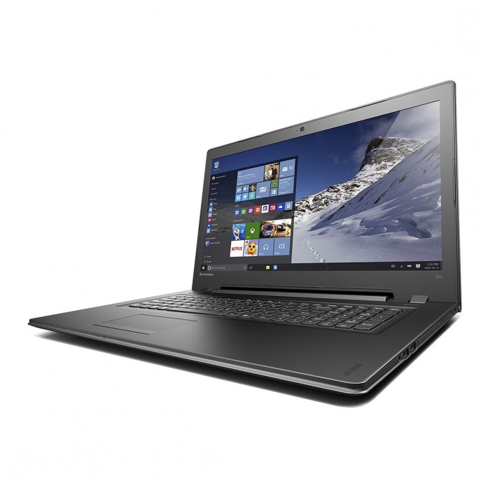 картинка Ноутбук Lenovo IdeaPad 300-15 Black (80M3005QUA) от магазина КомпьютерЦентр