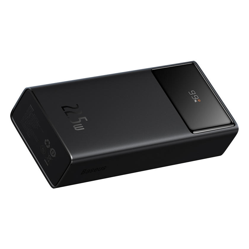 картинка Внешний аккумулятор Baseus Star Lord Display 22.5W 30000 mAh (Black) PPXJ060101 от магазина КомпьютерЦентр