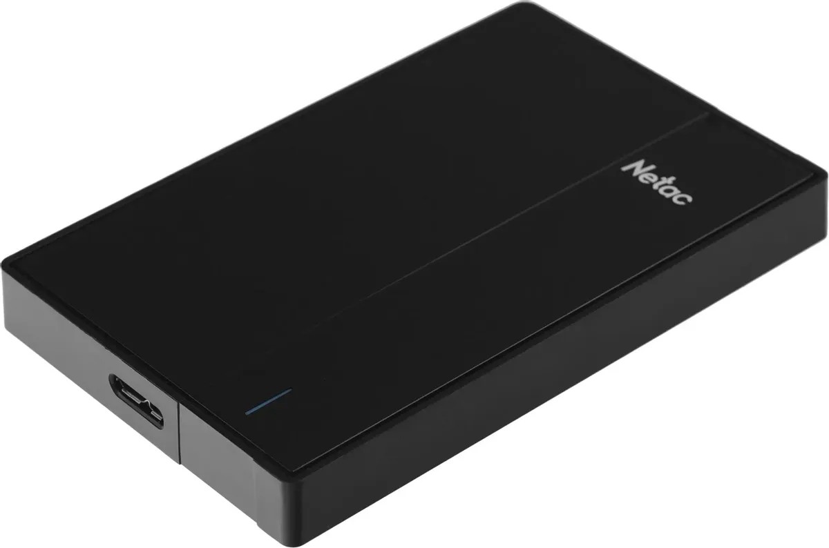 картинка HDD внешний 1Tb Netac 2.5'' K331 (NT05K331N-001T-30BK) micro USB3.0 Black от магазина КомпьютерЦентр