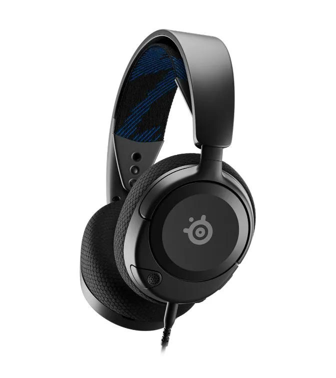 картинка Игровая гарнитура SteelSeries Arctis Nova 1P, черный (61611) от магазина КомпьютерЦентр
