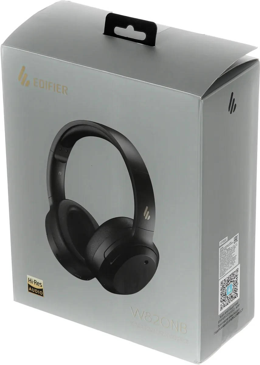 картинка Bluetooth гарнитура Edifier W820NB Black от магазина КомпьютерЦентр