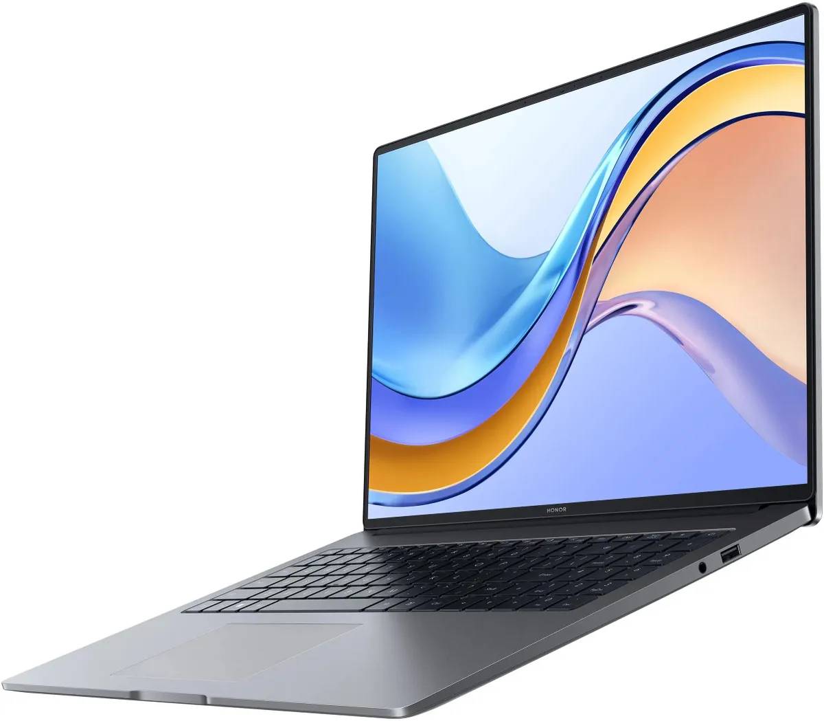 картинка Ноутбук Honor MagicBook X16 BRN-F56 (5301AHHM) 16'' IPS/  Core i5 12450H (2.0)/  16Gb / 512Gb SSD/  Intel UHD Graphics / noOS/  Gray (Z03NQI) от магазина КомпьютерЦентр