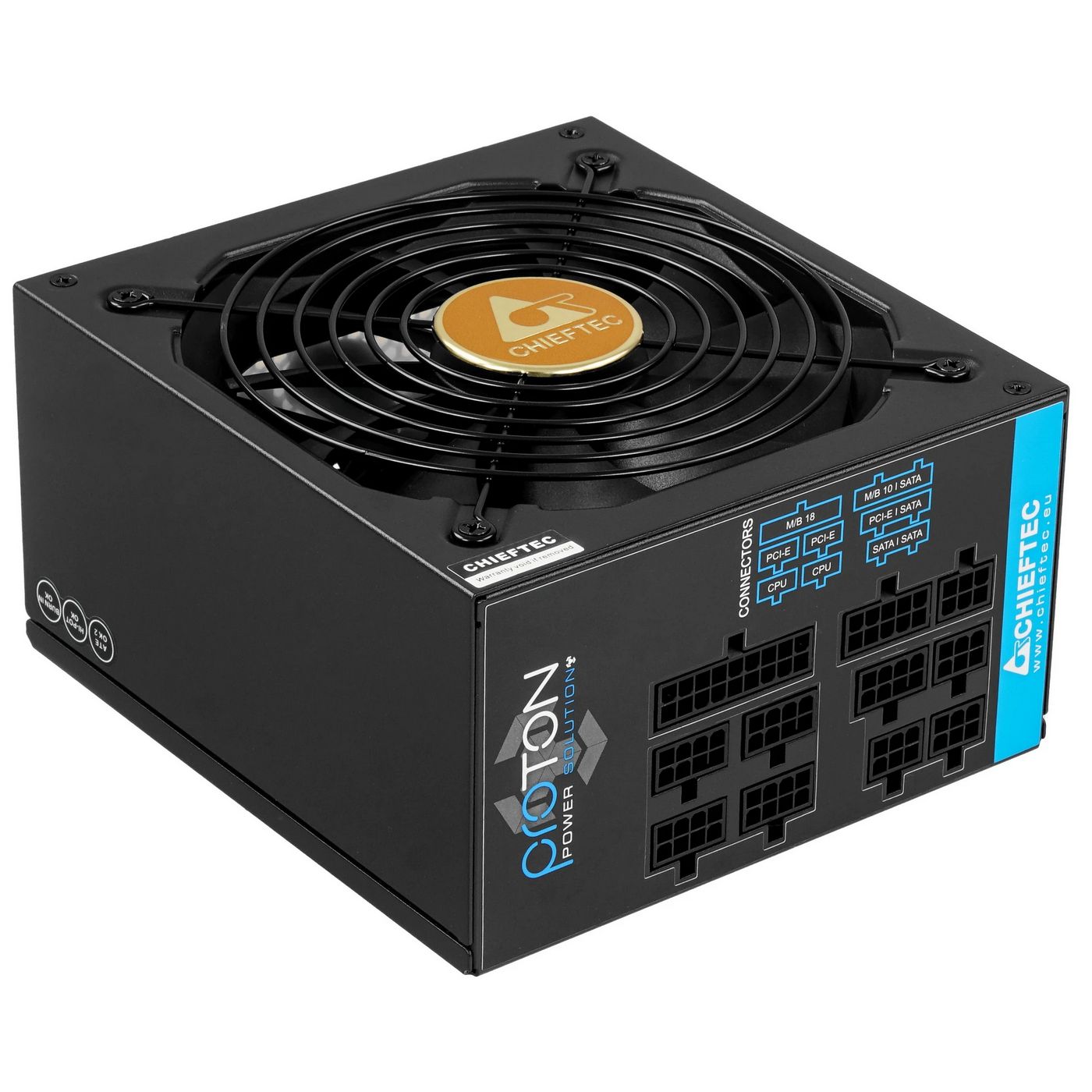 картинка Блок питания Chieftec BDF-1000C 1000W; Proton; модульный, ATX от магазина КомпьютерЦентр