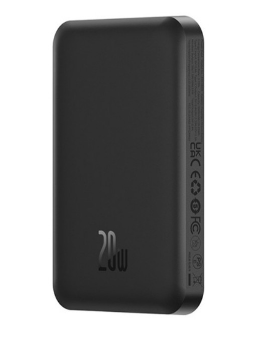 картинка Внешний аккумулятор Baseus Magnetic Mini 5000mAh 20W Черный (P10022107113-00) от магазина КомпьютерЦентр