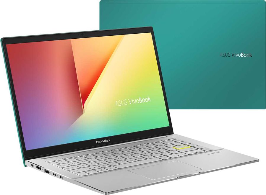 картинка Ноутбук ASUS VivoBook S433JQ-EB090 Green от магазина КомпьютерЦентр